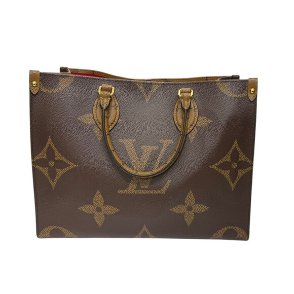 Louis Vuitton Handbags - Louis Vuitton On The Go Tote Bag Monogram Giant Brown